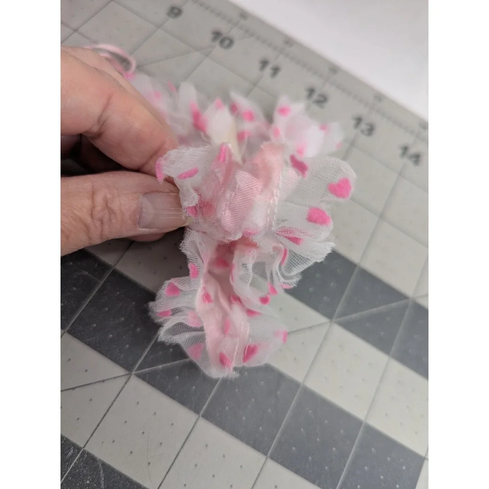 Fashion Doll Lingerie Pink Hearts‎ Lace Outfits Lot READ Damaged
